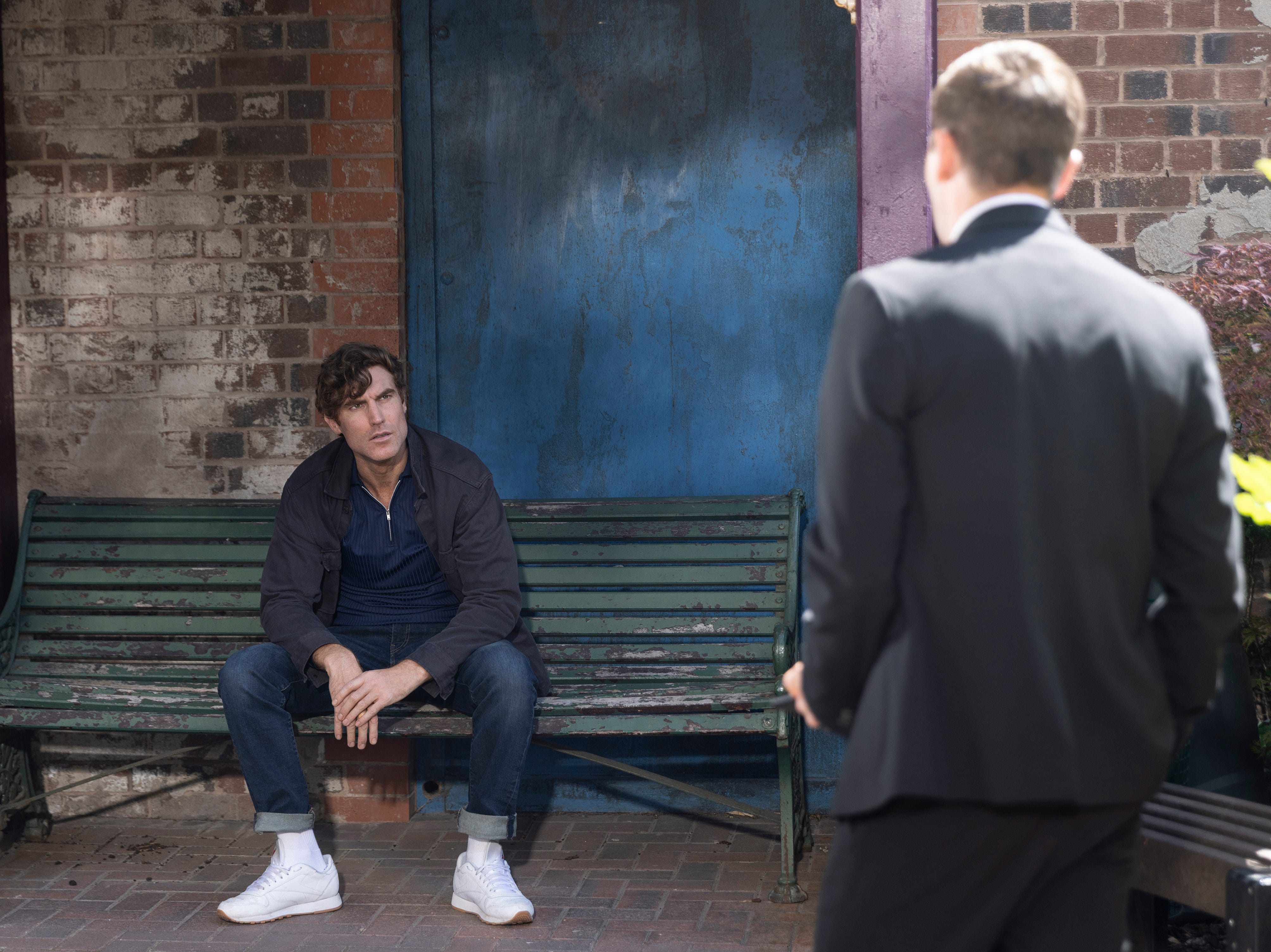 EMBARGOED UNTIL 30/09/2025 00:01 Theo Silverton, Todd Grimshaw, Coronation Street theo silverton, todd grimshaw, coronation street