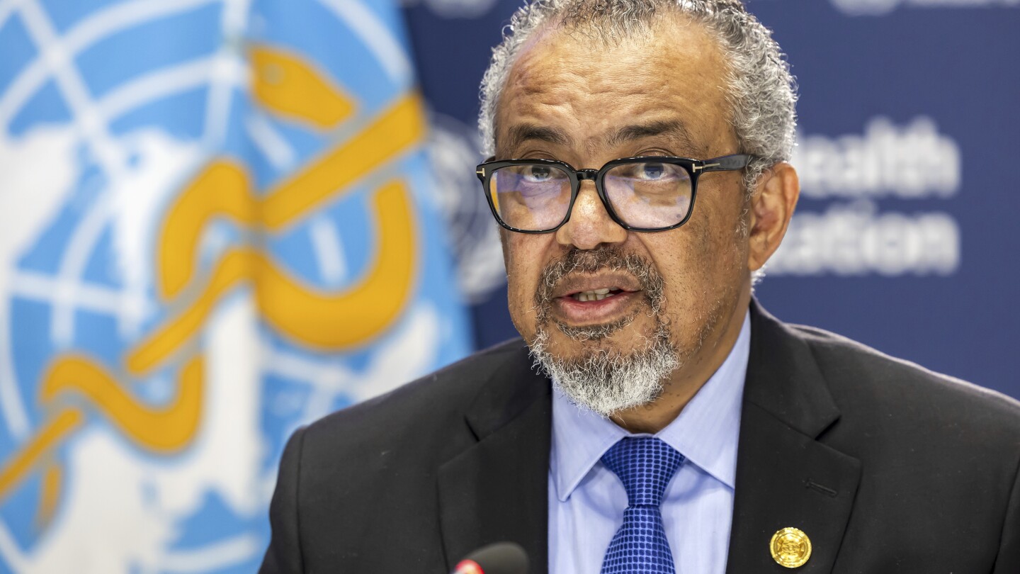 WHO chief Tedros Adhanom Ghebreyesus says mpox is no longer a global health emergency