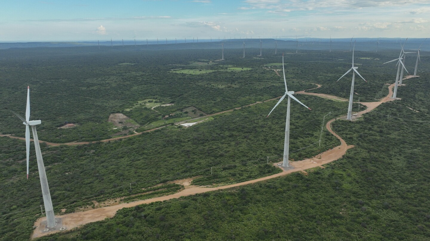 Wind and sun provide one-third of Brazil's electricity for first time