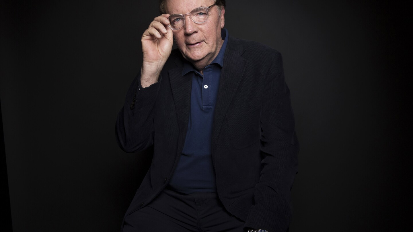 James Patterson's new grants offer $50,000 to emerging authors