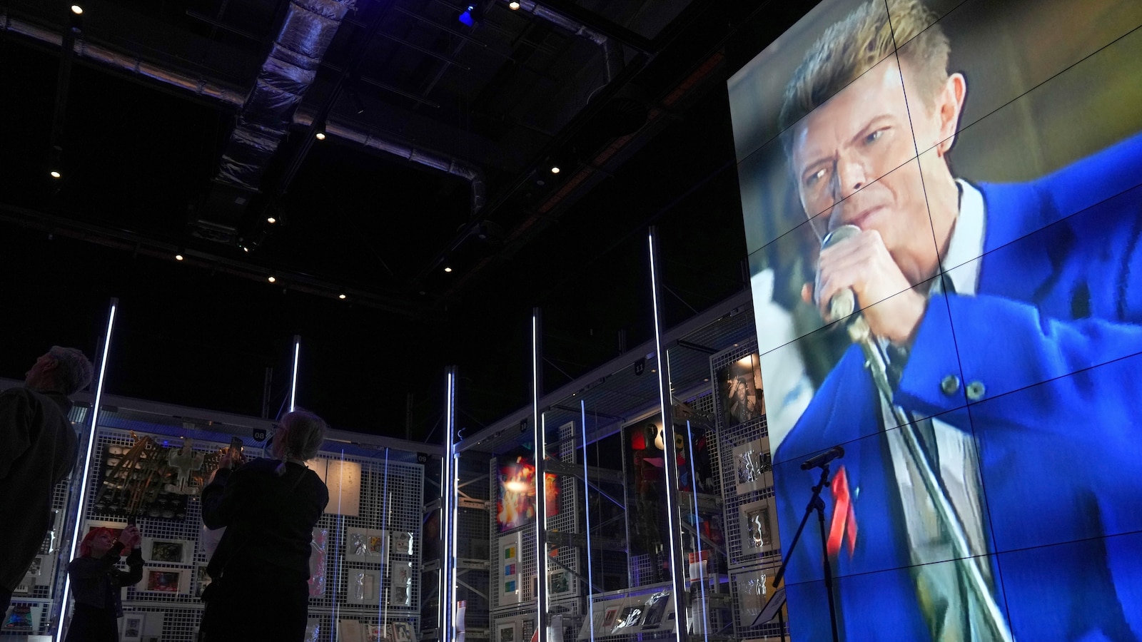 David Bowie's archive opens to the public. Fans can see and touch 1000s of his items