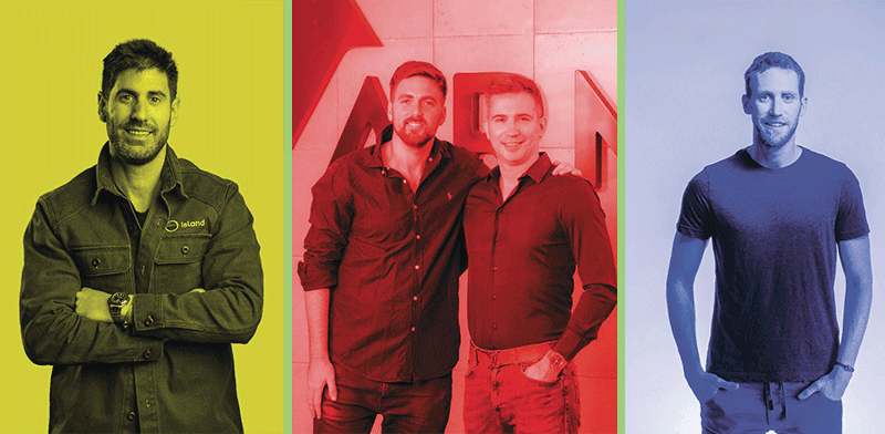 Dan Amiga, Nadir Izrael, Yevgeny Dibrov, Assaf Rappaport  credit: Netanel Tobias, Armis,  Antonio Delucci