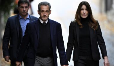 Former French president Sarkozy begins jail sentence