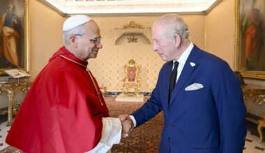 Pope Leo, King Charles in historic prayer service
