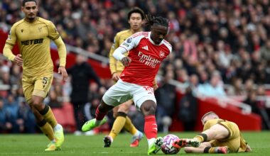 Arsenal's Eze sinks former club Palace