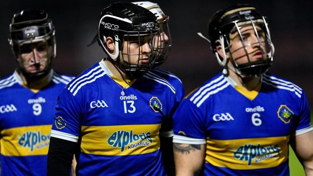 1 December 2024; Daithi Sands of Portaferry during the AIB Ulster GAA Senior Club Hurling Championship final match between Portaferry of Down and Slaughtneil of Derry at BOX-IT Athletic Grounds in Armagh. Photo by Ramsey Cardy/Sportsfile