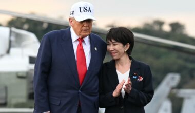 Trump lauds Japan's 'great' leader, signs rare earth deal