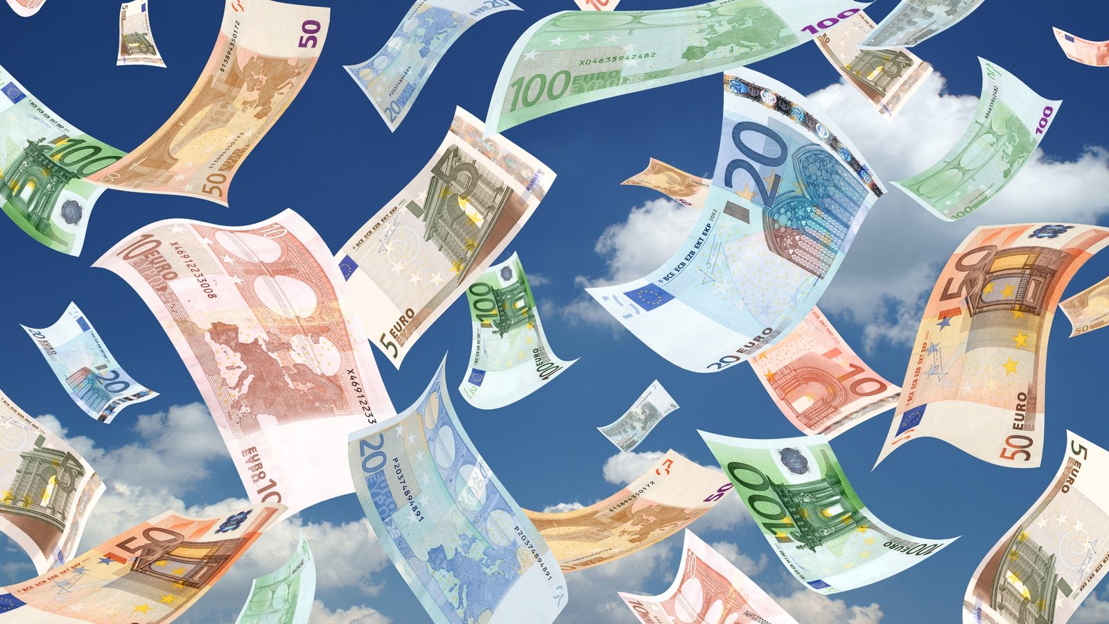 Thousands found 'blowing in the wind' donated to charity