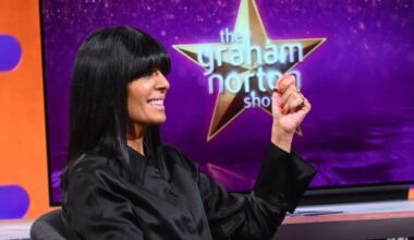 Claudia Winkleman Chat Show Set From 'The Graham Norton Show' Producer