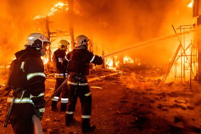 Russians carry out ‘biggest attack’ of the war on Ukraine’s gas facilities