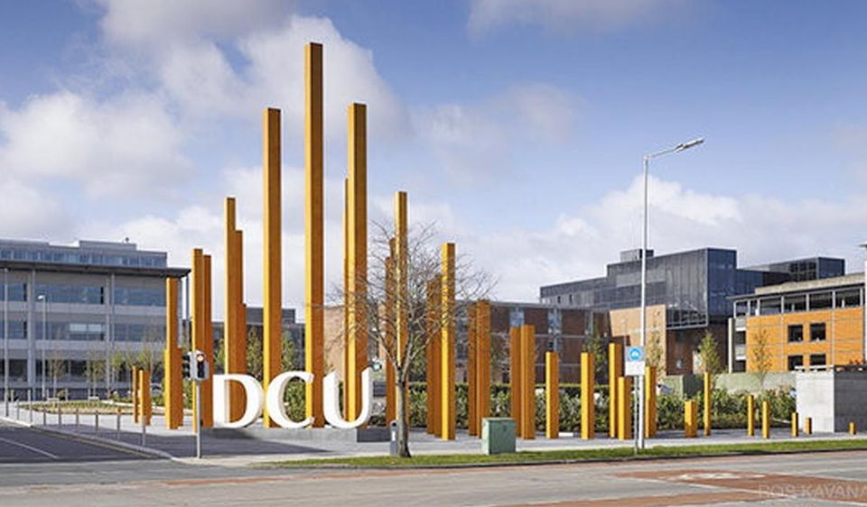 The DCU campus entrance on Dublin's northside