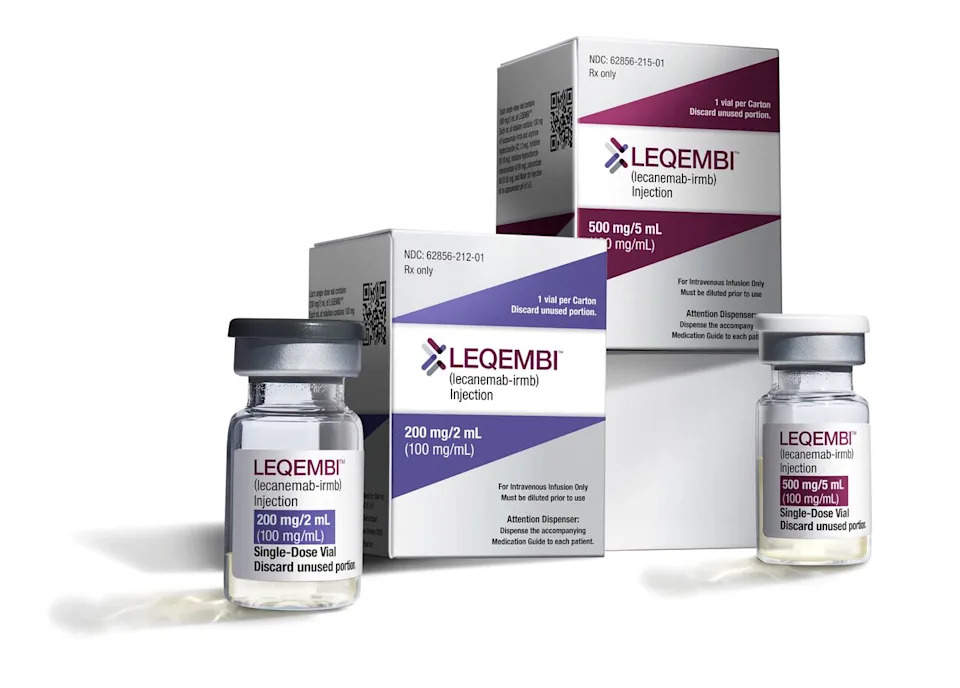 The Alzheimer's drug LEQEMBI is seen in this undated handout image obtained by Reuters on January 20, 2023.  