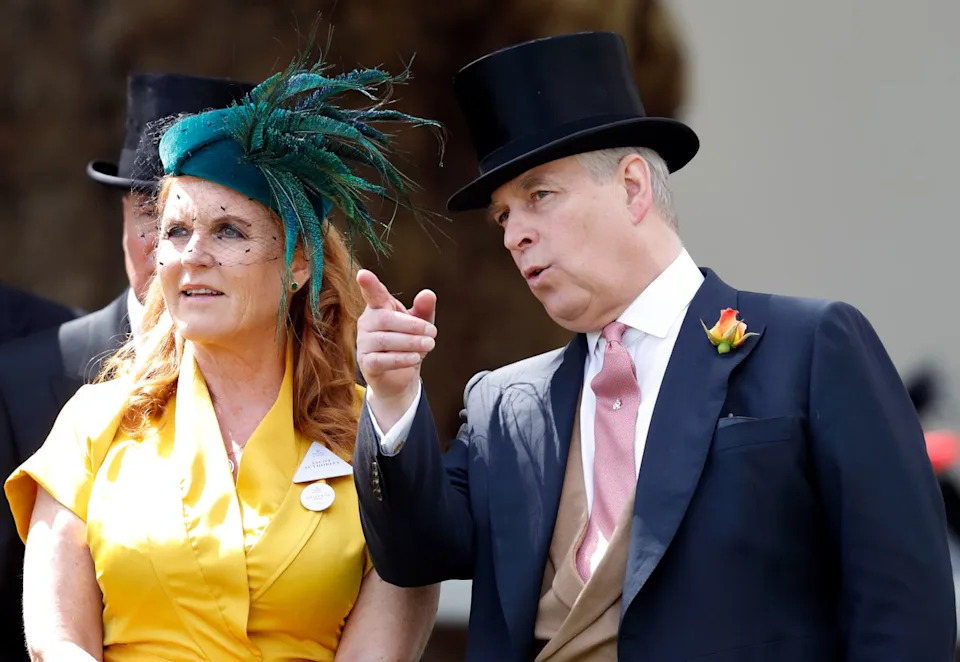 Getty Images Sarah Ferguson, Duchess of York and Prince Andrew, Duke of York attend day four of Royal Ascot at Ascot Racecourse on June 21, 2019