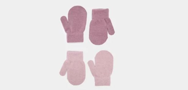 2 Pack Baby Boys and Girls Mittens