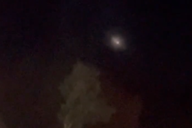 A bright object spotted in the skies above Ireland on Sunday