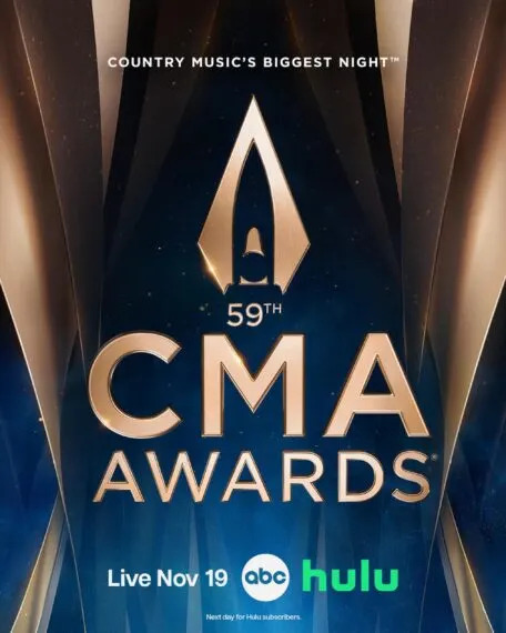 2025 CMA Awards key art, September 2025.