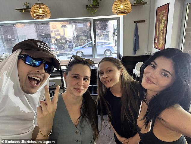 The actor has been spending his time in Budapest, where he's filming Dune: Part Three. In August the lovebirds were spotted in a coffee shop in the city, where starstruck fans snapped a photo with them