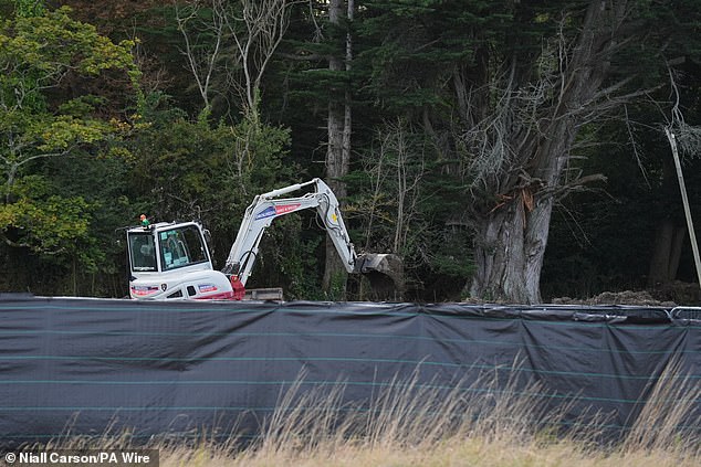 Now, because Daniel's remains were so decomposed, there is a very real fear that we may never know exactly how or why he died. Pictured: The scene in Donabate earlier this month after Irish police uncovered his skeletal remains