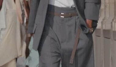 Victoria Beckham at her Paris fashion show last night