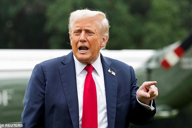 President Trump is considering a $10billion to $14billion bailout for American farmers, including potentially using money taken in from the tariffs. He has bailed out US farmers in the past, sending $12billion to farmers during the first tariff fight with China