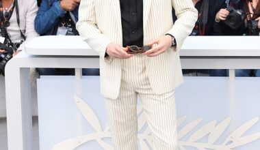 Taylor Swift's ex-boyfriend Joe Alwyn, 34, was swept up in romance rumors after one eagle-eyed fan recently took notice of his social media activity; pictured in Cannes, France, in May 2024