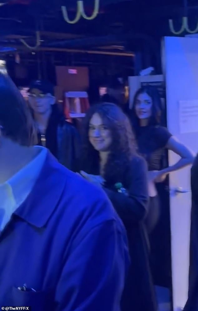 Chalamet's forthcoming movie Marty Supreme premiered at the event, and the longtime couple was spotted backstage