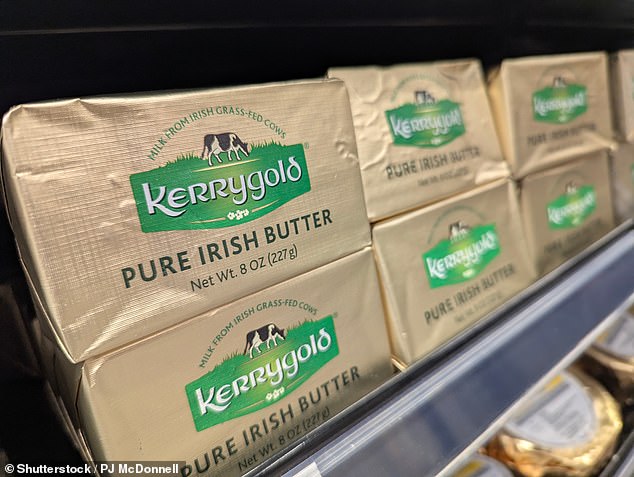 Kerrygold has become the latest victim of shrinkflation as the butter blocks have reduced from 250g to 200g (stock image)