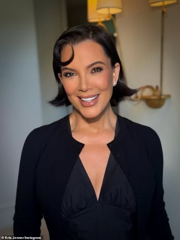 Kris Jenner has made a dramatic change to her appearance just days after her daughter Kim Kardashian stole her trademark hairstyle