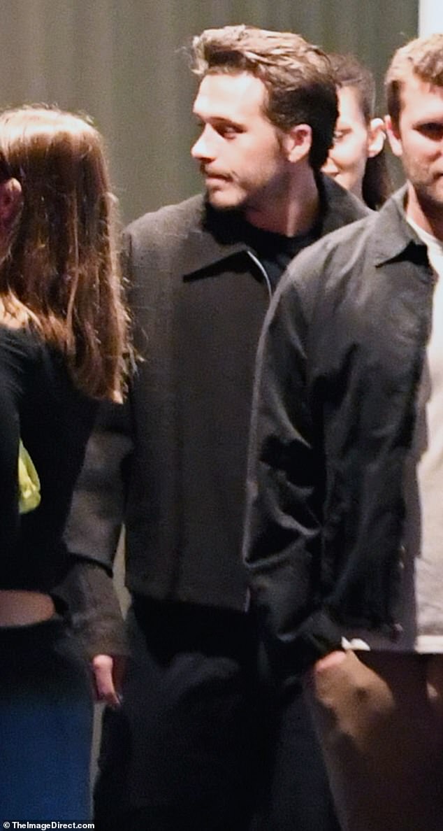 Brooklyn looked downcast as he departed The Mondrian Hotel