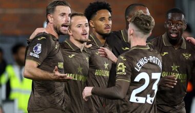 Tottenham are among the sides showing an interest in Kevin Schade (centre), according to a report