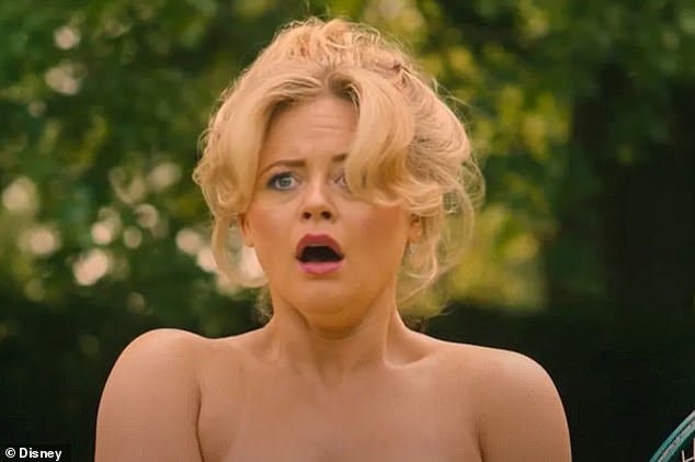It wasn’t the prospect of appearing nude in Disney’s adaptation of Jilly Cooper’s Rivals that reduced Emily Atack to a nervous wreck – it was the tennis