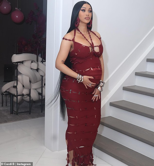Cardi celebrated her 33rd birthday over the weekend as she took to Instagram with a series of posts and chronicled the celebration of what she called her 'Jesus year'