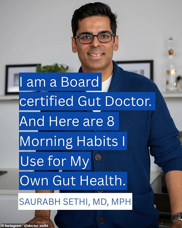 In a recent clip, Dr Saurabh, a Harvard-trained gastroenterologist shared eight daily habits to improve your gut health