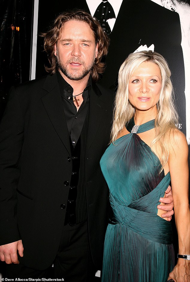 Crowe and Spencer married in 2003, split in 2012 and their divorce was finalised in 2018. Pictured together in 2007