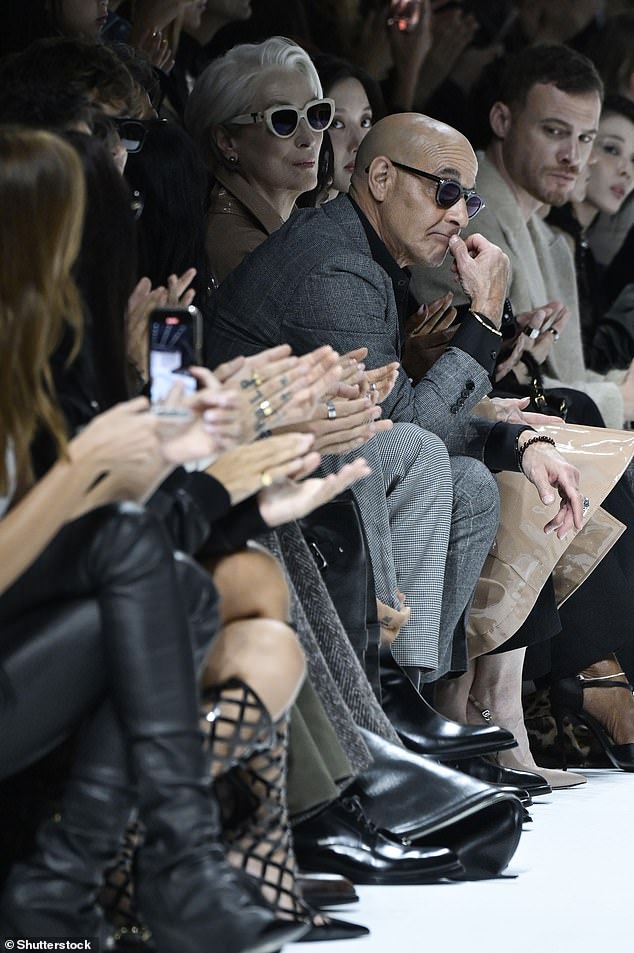 Last month, Meryl Streep and Stanley Tucci were spotted front row at the Dolce and Gabbana show
