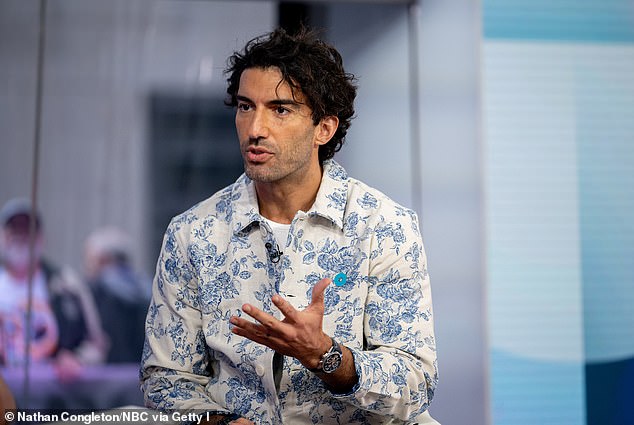 Baldoni, pictured in August of 2024, hss spent much of the year focused on his legal battle with Lively, his collaborator in the hit romantic drama It Ends with Us