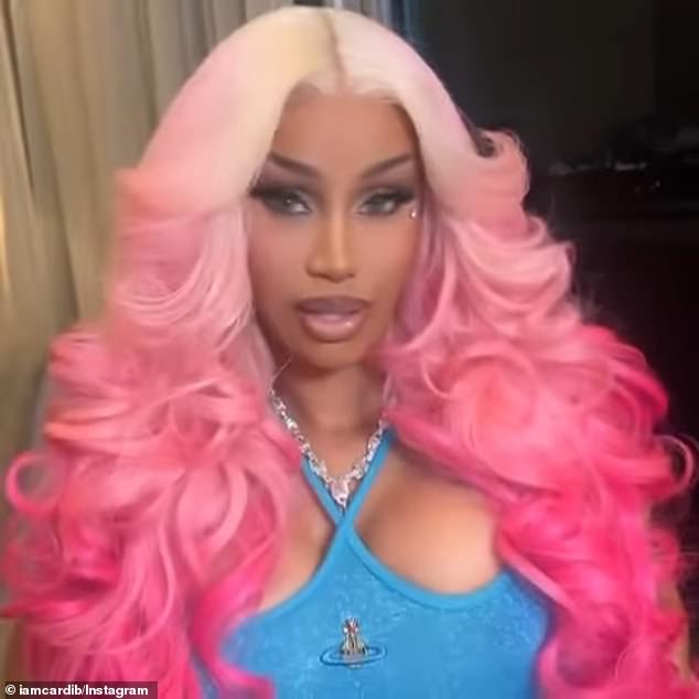 The rapper, 33, is pregnant with her fourth child, and first with her boyfriend, New England Patriots wide receiver Stefon Diggs, 31