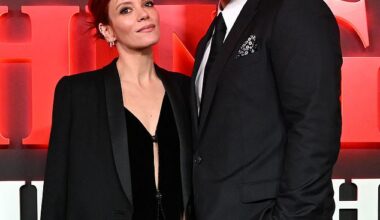 Lily Allen 's anticipated new album is an ode to her marriage to David Harbour with 14 tracks detailing in brutal honesty the breakdown of their relationship (pictured together in December 2023)