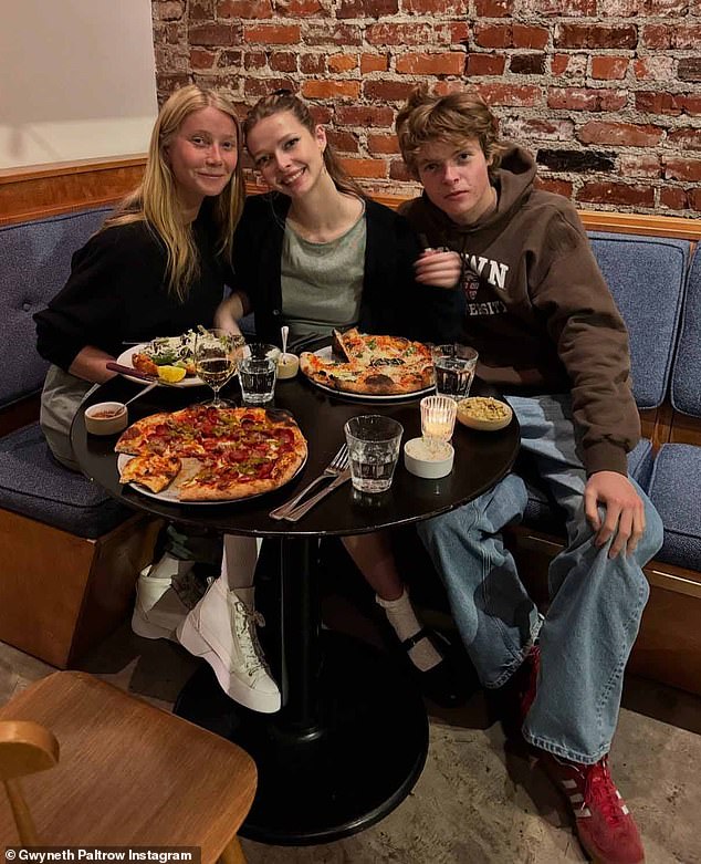 In addition to Apple, the Goop founder and her ex-husband also share son Moses, 19