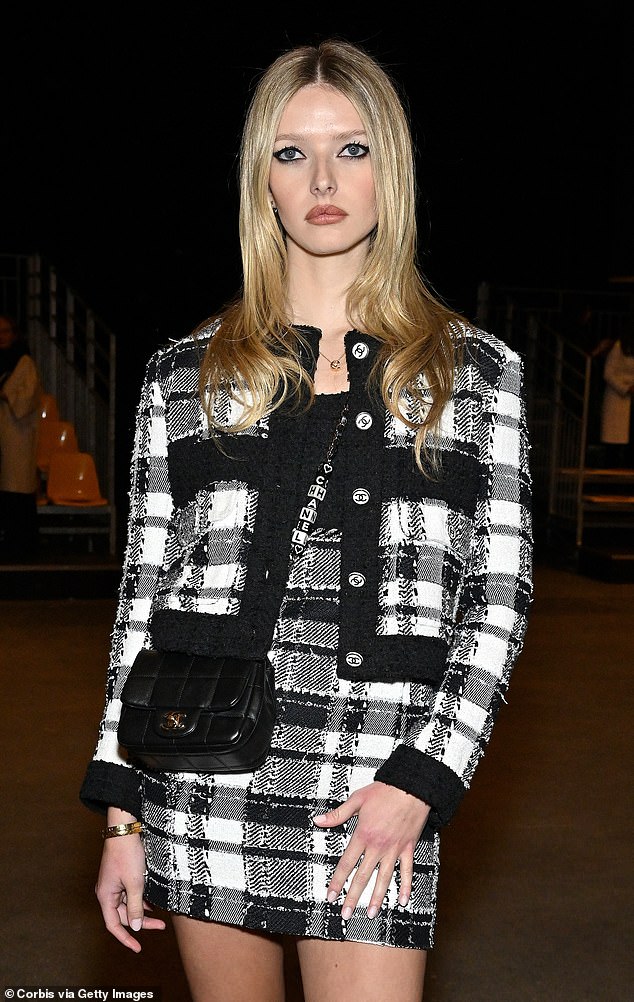 Gwyneth Paltrow's daughter Apple Martin is stepping into the world of music; pictured in January 2023