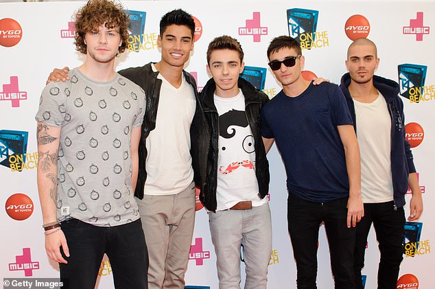 The Wanted (L-R) Jay McGuiness, Siva Kaneswaran, Nathan Sykes, Tom Parker and Max George in 2012