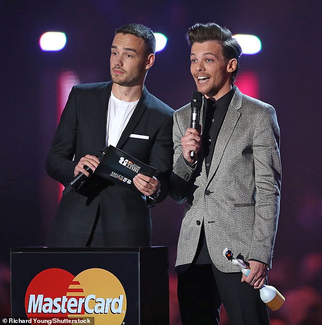 Louis took aim at Logan Paul, who interviewed Liam Payne (pictured) in 2022 where he made controversial remarks about his One Direction bandmates