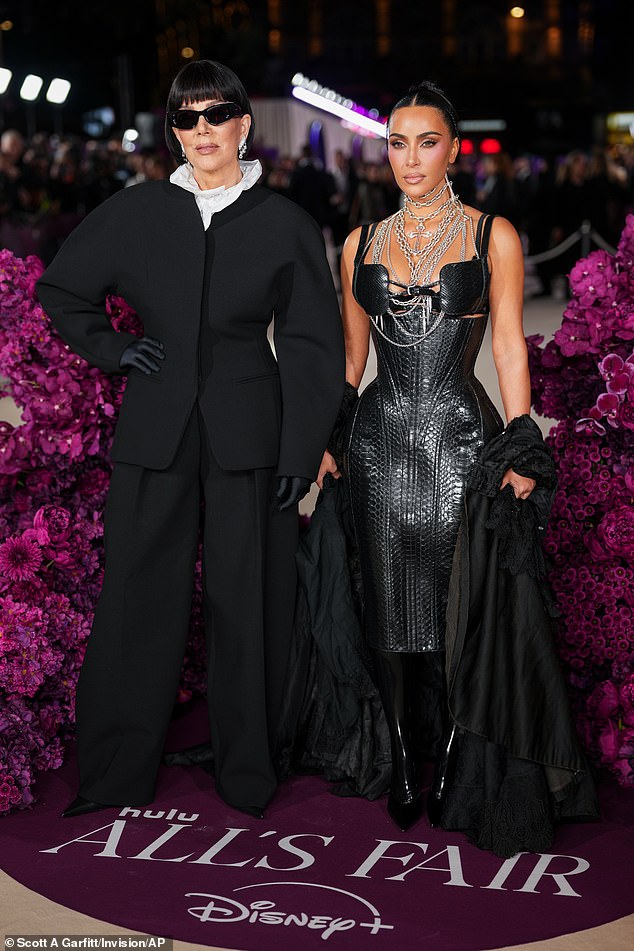 The duo had both been in attendance for vastly different looks for the Paris premiere on Tuesday, but switched it up after travelling to the UK capital