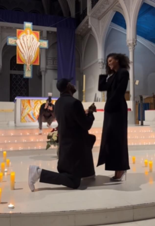Cindy Bruna has announced her engagement to Serge Ibaka