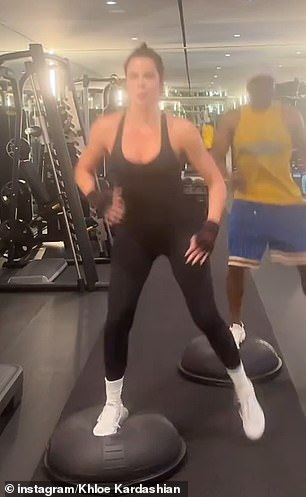 The reality star has attributed her new lean physique to following a strict diet and exercising regularly