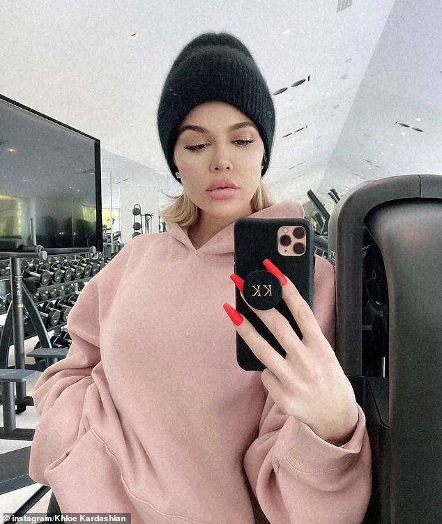 Khloe has seen a physical transformation over recent years, undergoing a massive 40-pound weight loss