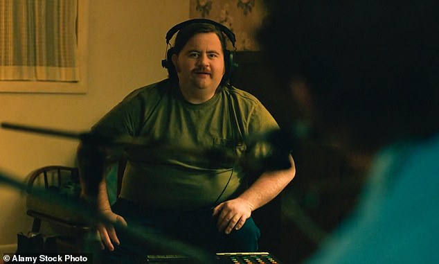 An unusual bond was uncovered between actor Paul Walter Hauser (pictured), who plays Bruce Springsteen's sound recordist in the film Deliver Me From Nowhere, and the Boss himself
