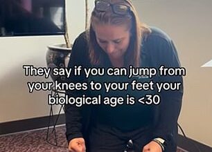 Social media is awash with videos of people attempting the squat jump challenge