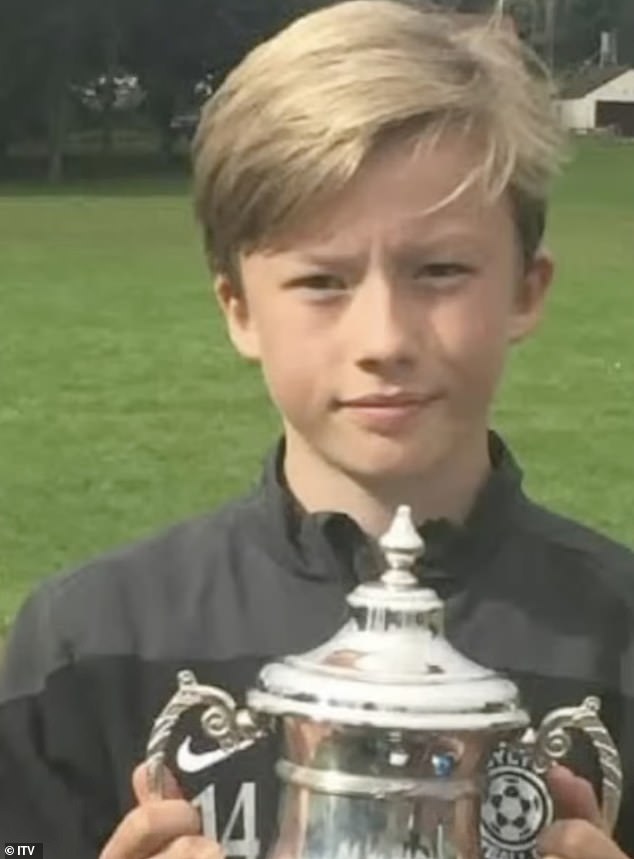 Robbie's heart was transplanted into Colin through life-changing surgery