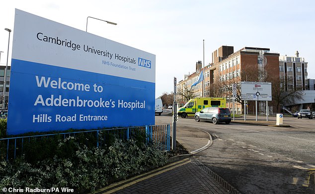 Ms Stohr continued to work for almost a decade at Addenbrooke's Hospital (pictured) in Cambridge after concerns about her practice were first raised by a colleague in 2015